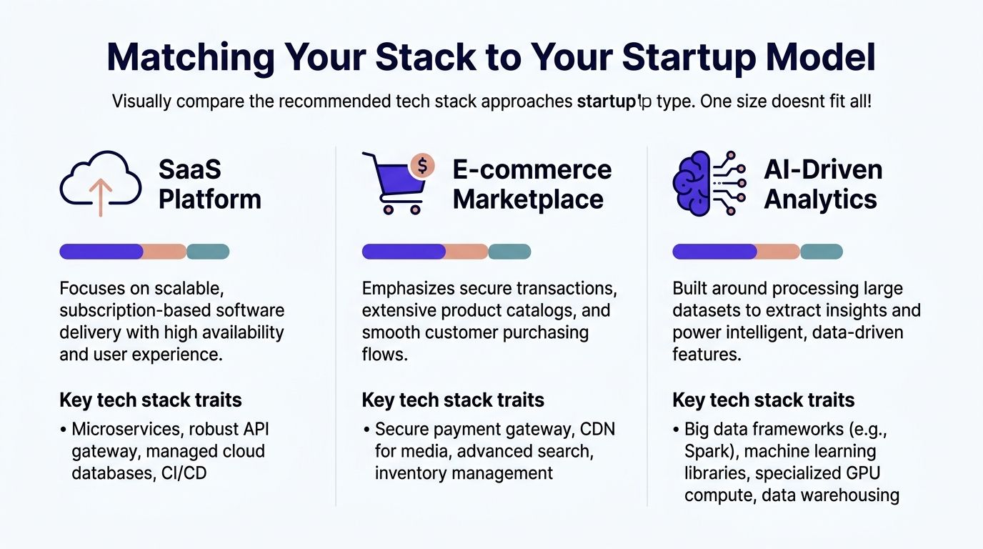 Matching your tech stack to your startup model