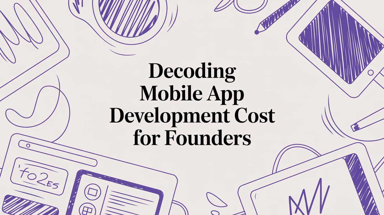 Decoding Mobile App Development Cost for Founders