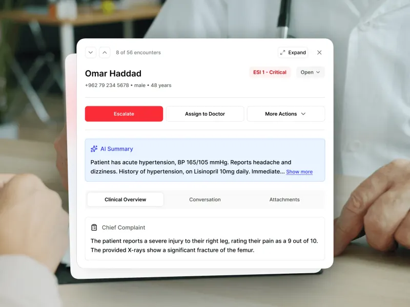 AI Health Clinic: Audit-Ready Medical AI